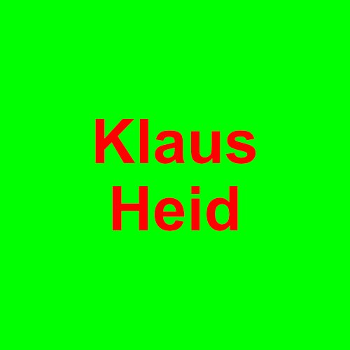 Klaus Heid